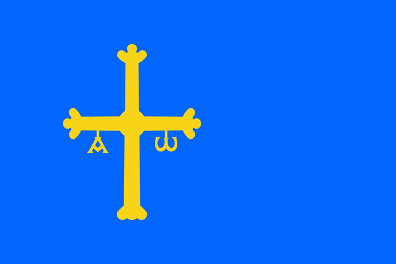 La bandera de Asturias: Historia de la Cruz de la Victoria y Escudo Heráldico